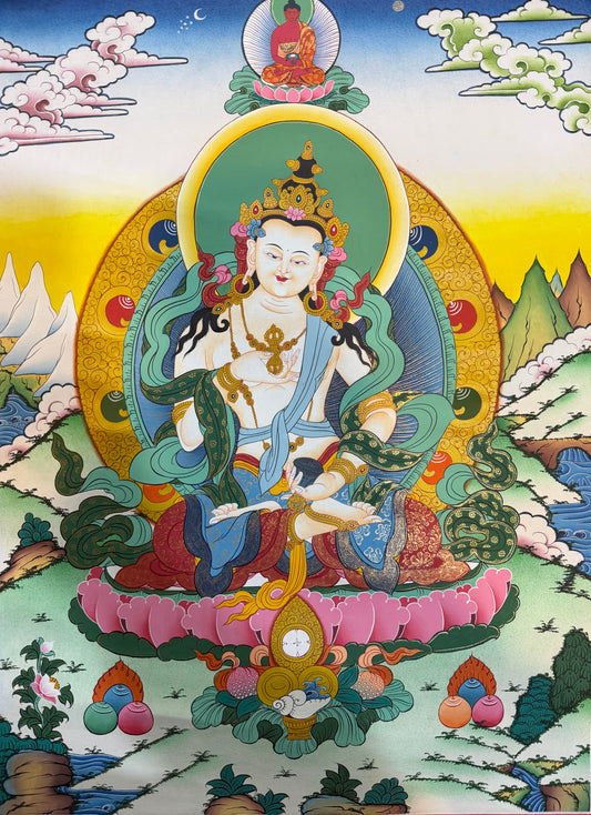 Vajrasattva Thangka Painting 60*45