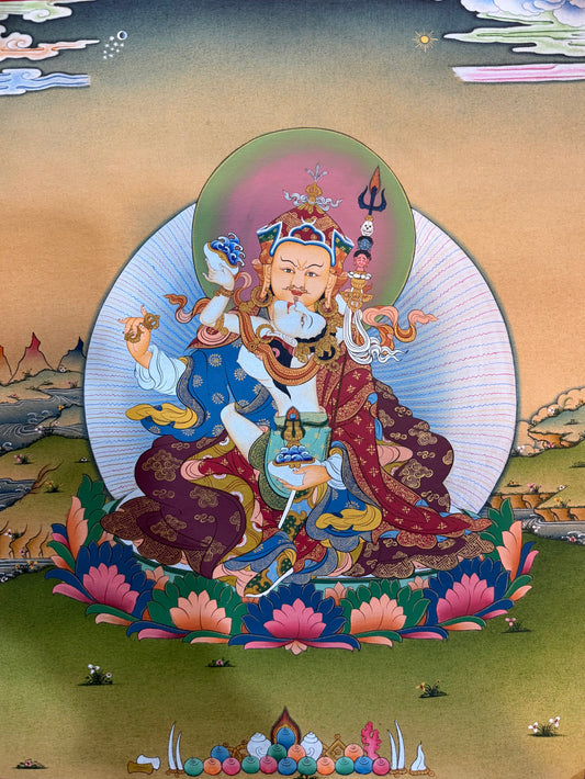 Guru Rinpoche Thangka Painting 42*30