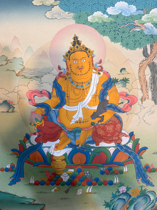 Jambhala Thangka Painting 50*40