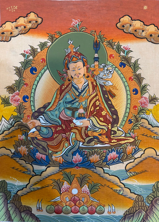 Guru Rinpoche Thangka Painting 40*30