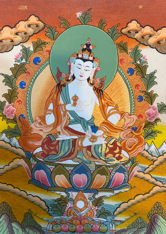 Vajrasattva Thangka Painting 40*30