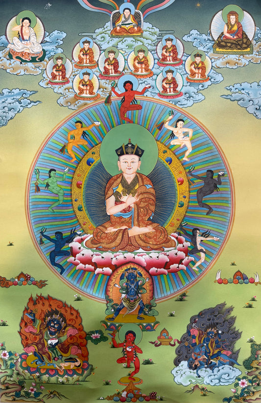 8th Karmapa  Mikyo Dorje Thangka Painting 60*42