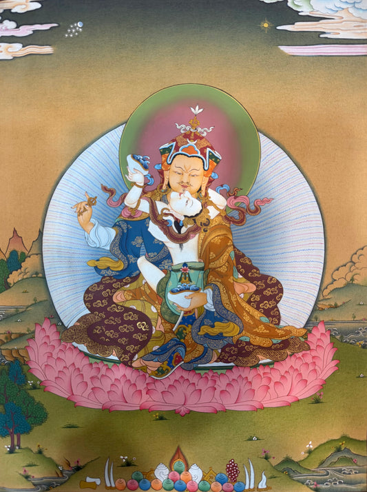 Guru Rinpoche Thangka Painting 40*30