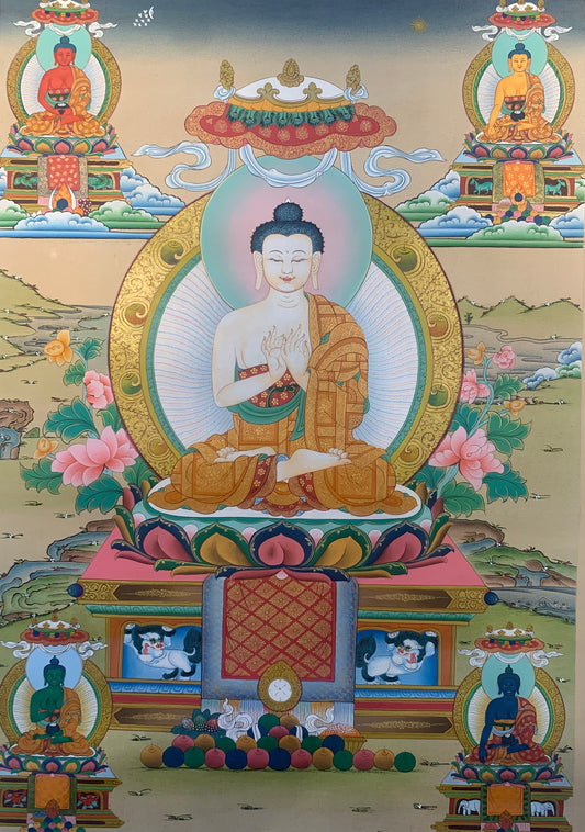 Shakyamuni Buddha Thangka Painting 50*40