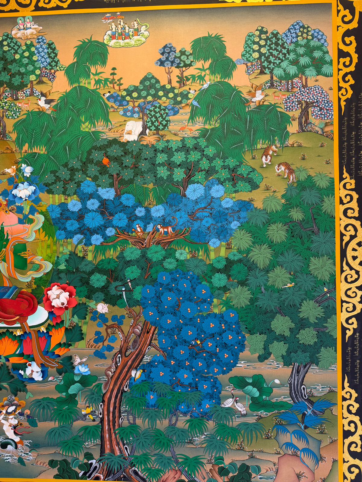 Green Tara Thangka Painting 120*210