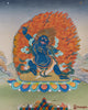 Wrathful Deity Vajrapani Thangka Painting 44*36