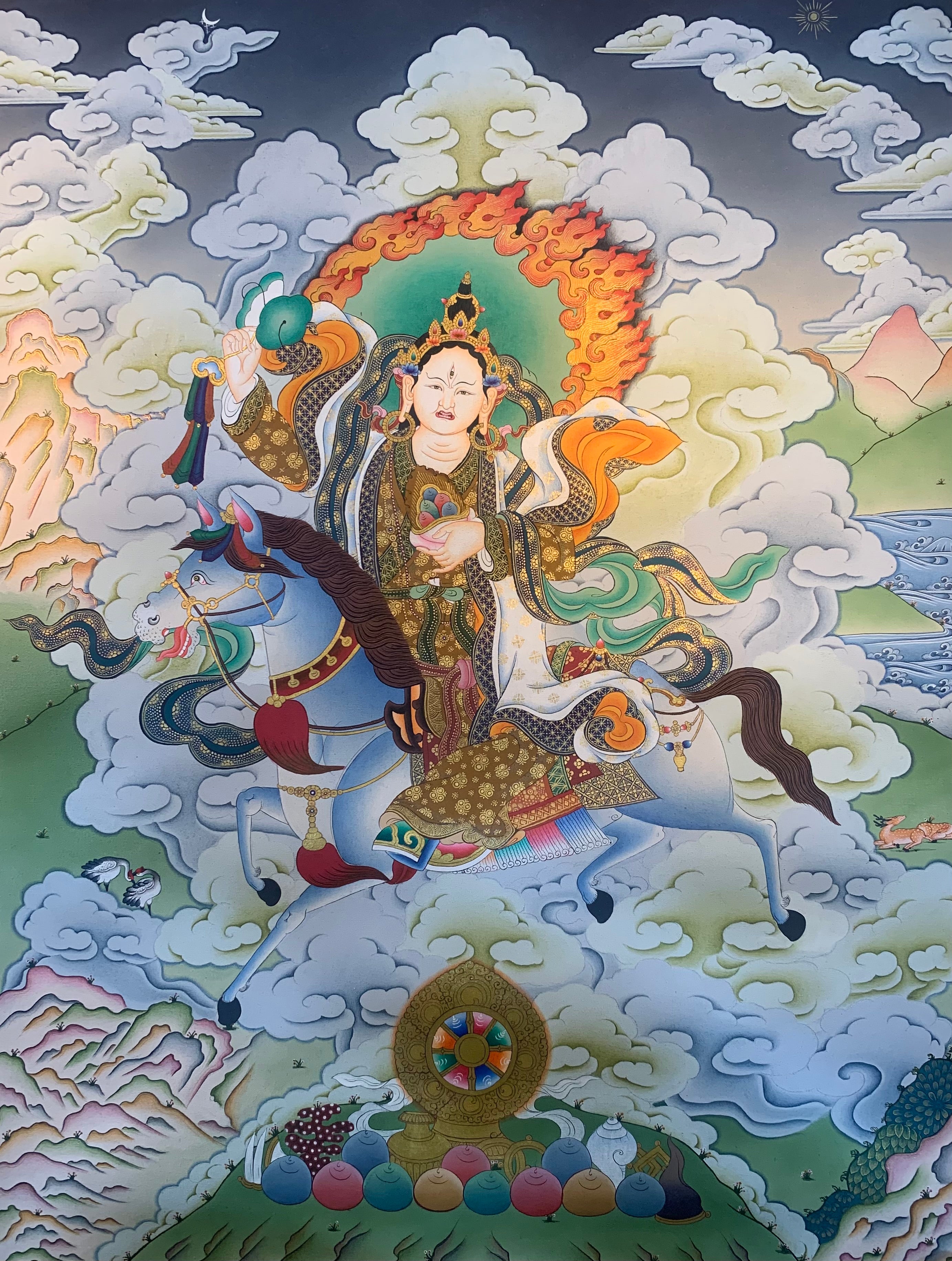 Achi Chokyi Drolma Thangka Painting 60*45