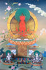 Load image into Gallery viewer, Amitayus Buddha Thangka Painting 60*44