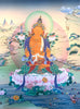 Load image into Gallery viewer, Manjushri Thangka Painting 60*45