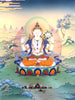 Load image into Gallery viewer, Chenrezig Thangka Painting 60*45