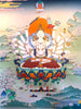 Chandi (Mother Goddess) Thangka Painting 60*46