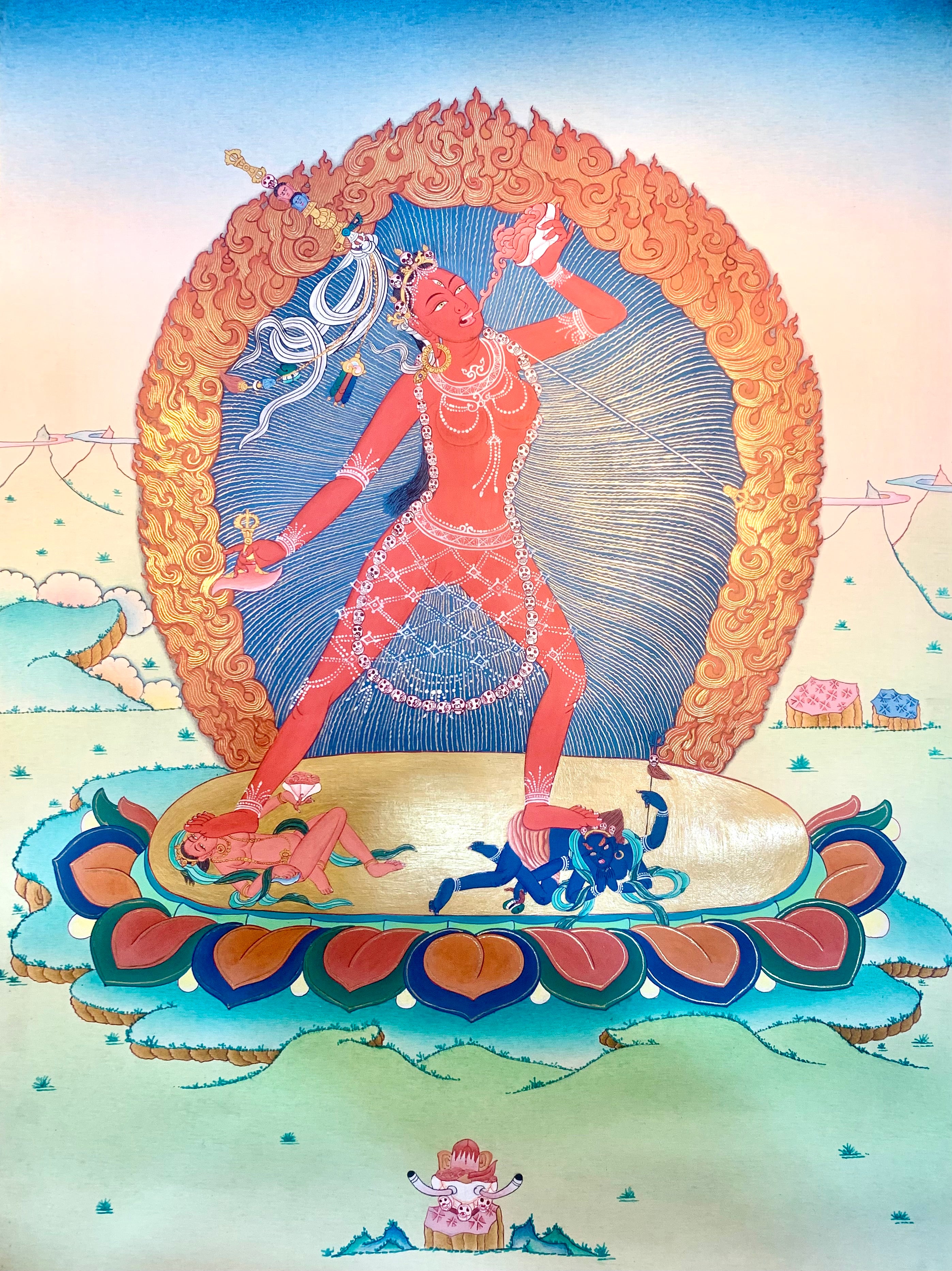 Vajrayogini Thangka Painting 60*45