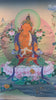 Load and play video in Gallery viewer, Manjushri Thangka Painting 60*45