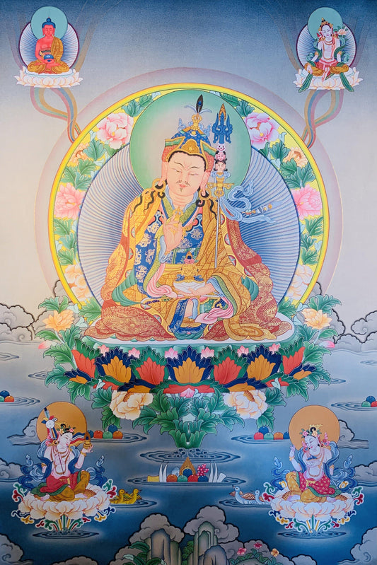 Guru Rinpoche Thangka Painting 70*50 - The Thangka