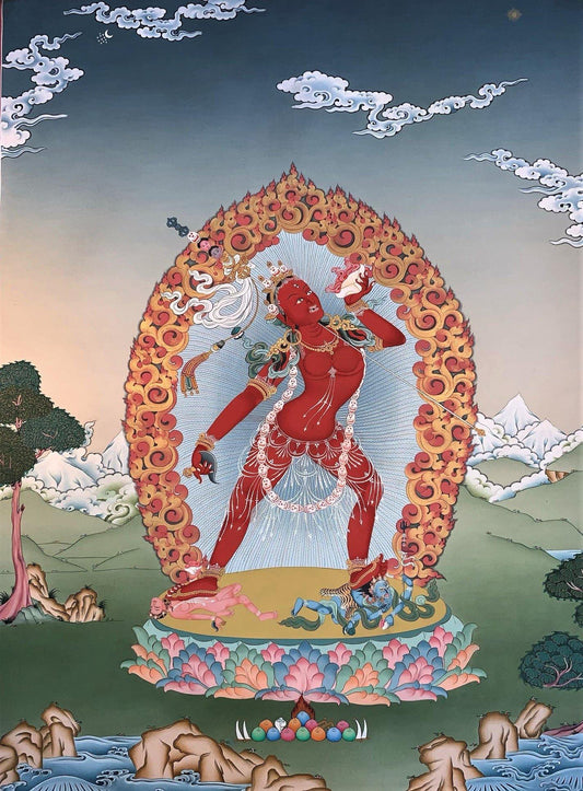 Vajrayogini Thangka Painting 60*45 - The Thangka