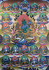 21 Taras Green Tara Thangka Painting 70*50 - The Thangka