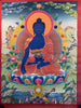 Medicine Buddha Thangka Painting 50*40 - The Thangka