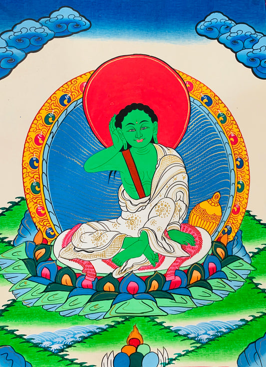 Milarepa Thangka Painting 40*30 - The Thangka