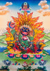 Wrathful Deity Bernakchen Thangka Painting 60*45 - The Thangka