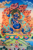 Wrathful Deity Vajrapani Thangka Painting 80*53 - The Thangka