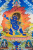 Wrathful Deity Vajrapani Thangka Painting 75*50 - The Thangka
