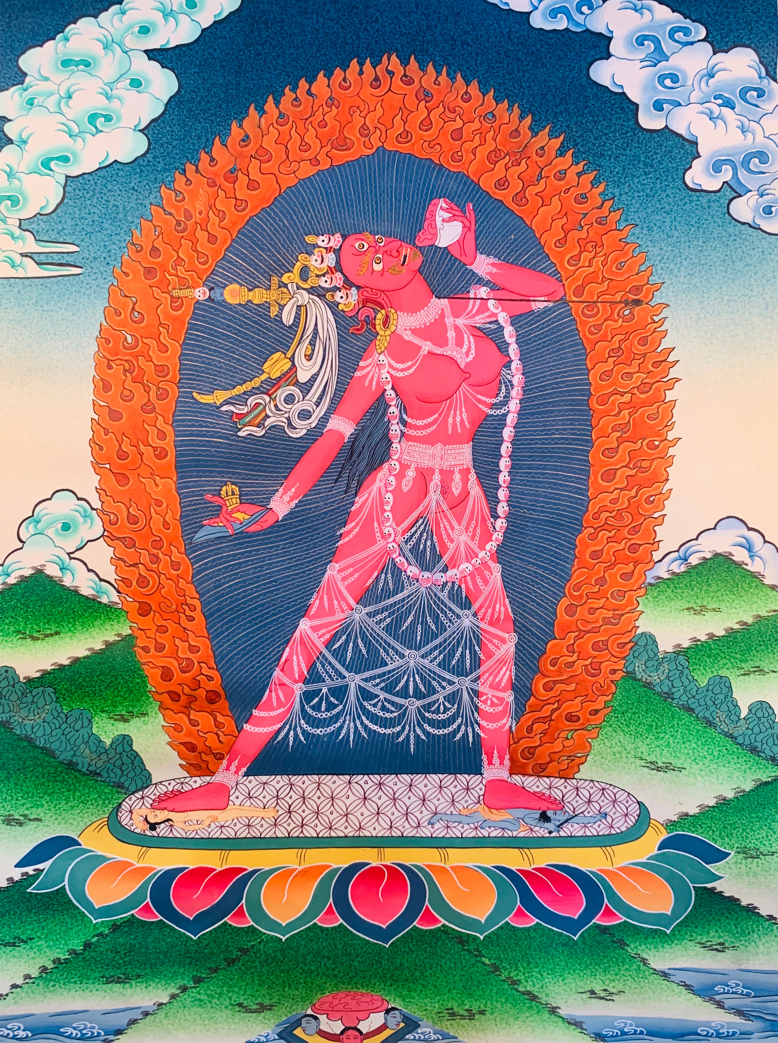 Vajrayogini Thangka Painting 50*40 - The Thangka