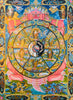 The Wheel of Life Thangka Painting 62*46 - The Thangka