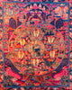 The Wheel of Life Thangka Painting 47*38 - The Thangka