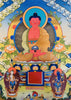 Amitabha Buddha Thangka Painting 53*40 - The Thangka