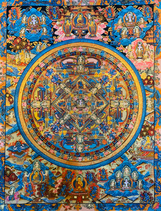 Buddha Mandala Thagka Painting 50*40 - The Thangka