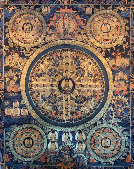 Buddha Mandala Thagka Painting 50*40 - The Thangka