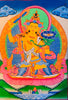 Manjushri Thangka Painting 38*28 - The Thangka