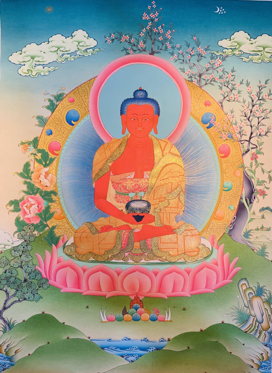 Amitabha Buddha Thangka Painting 60*45 - The Thangka