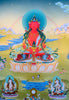 Amitayus Buddha Thangka Painting 75*50