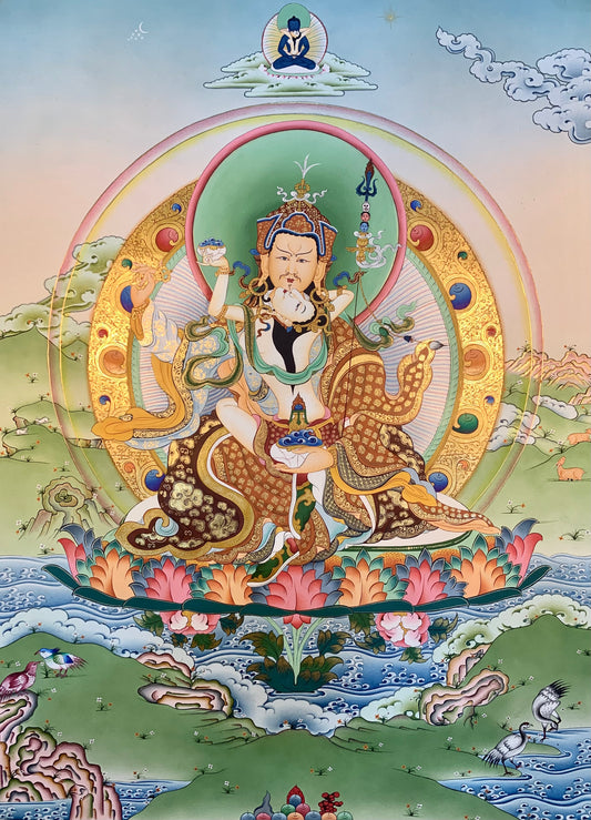 Guru Rinpoche Thangka Painting 50*40