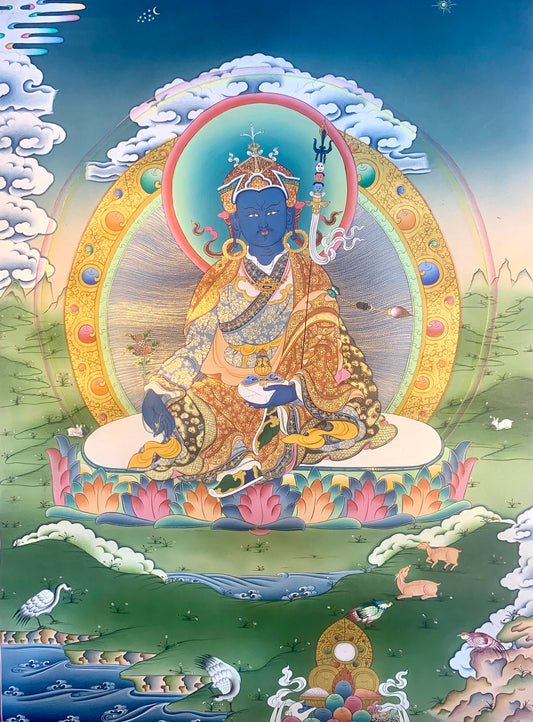 Guru Rinpoche Thangka Painting 56*42