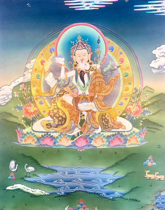 Guru Rinpoche Thangka Painting 60*46