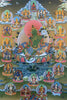 21 Taras - Green Tara Thangka Painting 40*30