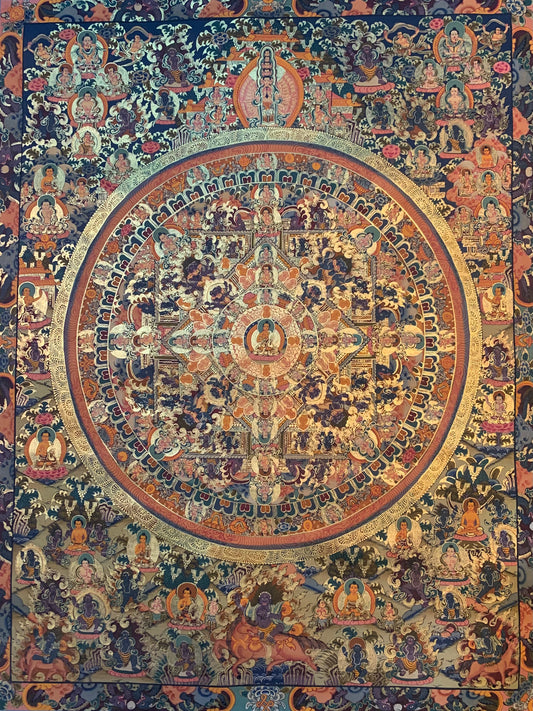 Buddha Mandala Thagka Painting 60*48
