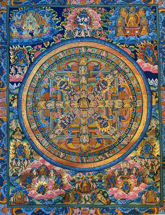 Buddha Mandala Thagka Painting 60*48