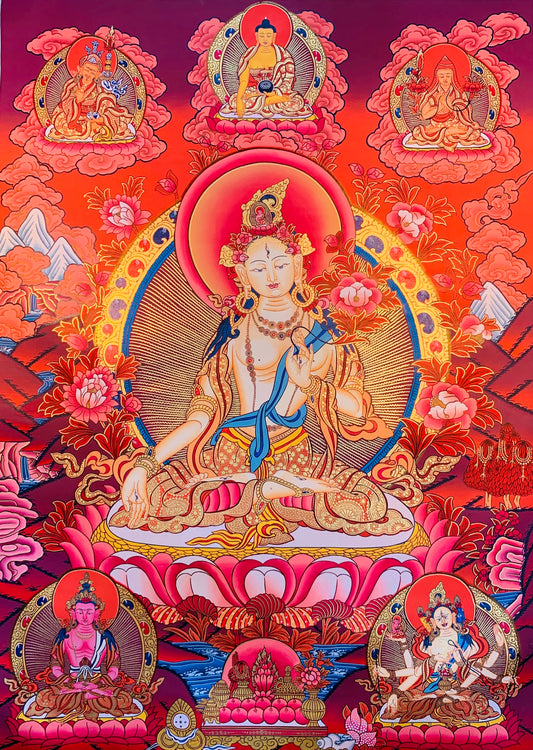 白度母唐卡画60*45