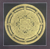 Kalachakra Mandala Thangka Painting 28*28 - The Thangka