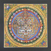 Kalachakra Mandala Thangka Painting 28*28 - The Thangka