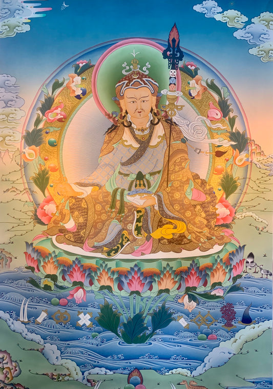 Guru Rinpoche Thangka Painting 70*50